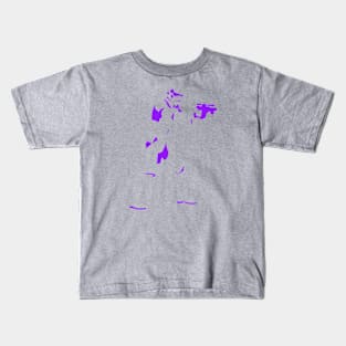 storm purple Kids T-Shirt